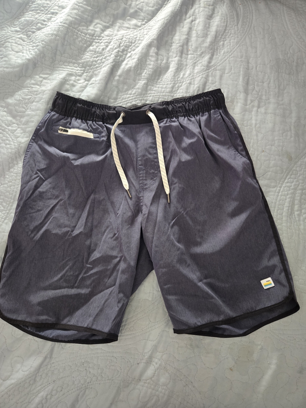 Vuori Kore Shorts Blue Color Size Medium